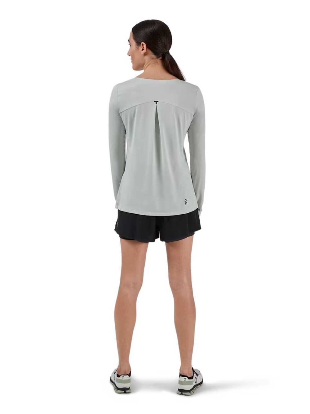 On Running Shorts with Inner Compression Tight - Picture 4 of 7